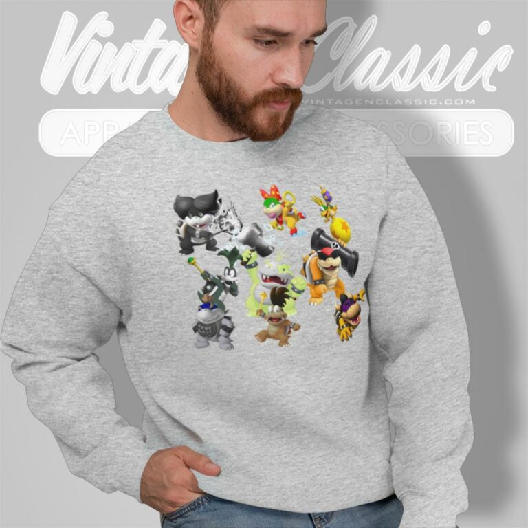 Koopaling Gang Cosplay Sweatshirt Koopaling Gang Cosplay Sweatshirt