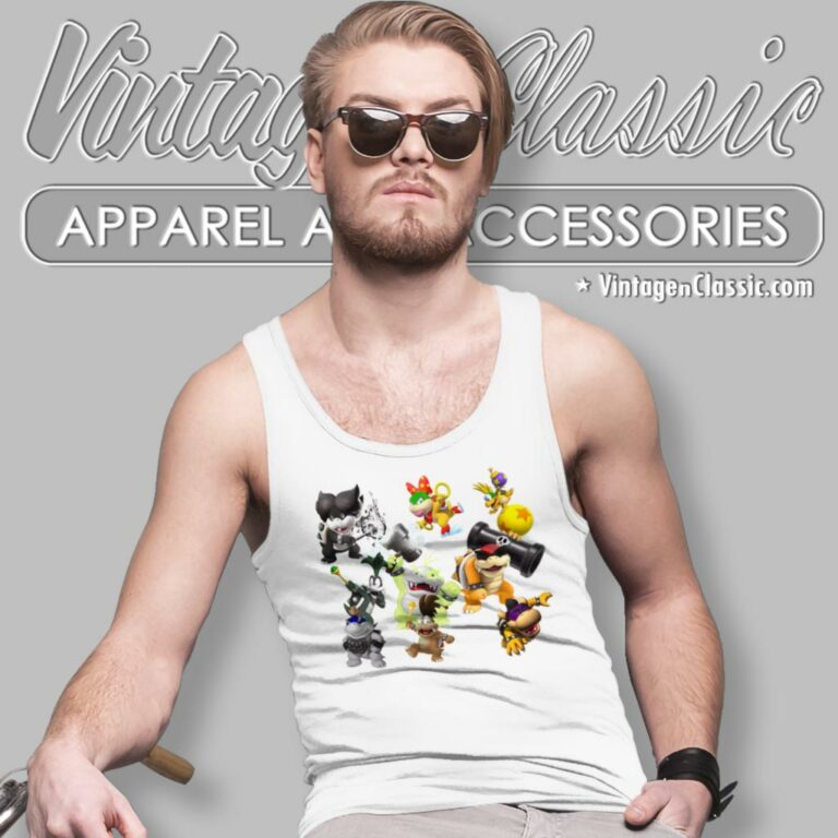 Koopaling Gang Cosplay Tank Top Racerback Koopaling Gang Cosplay Tank Top Racerback