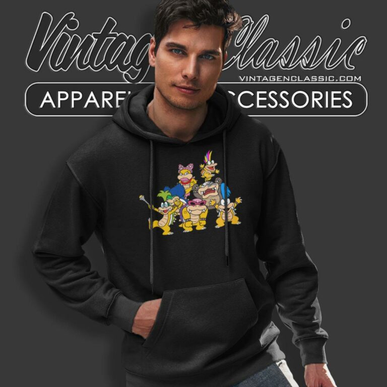 Koopalings Driver Mario Kart Hoodie Koopalings Driver Mario Kart Hoodie
