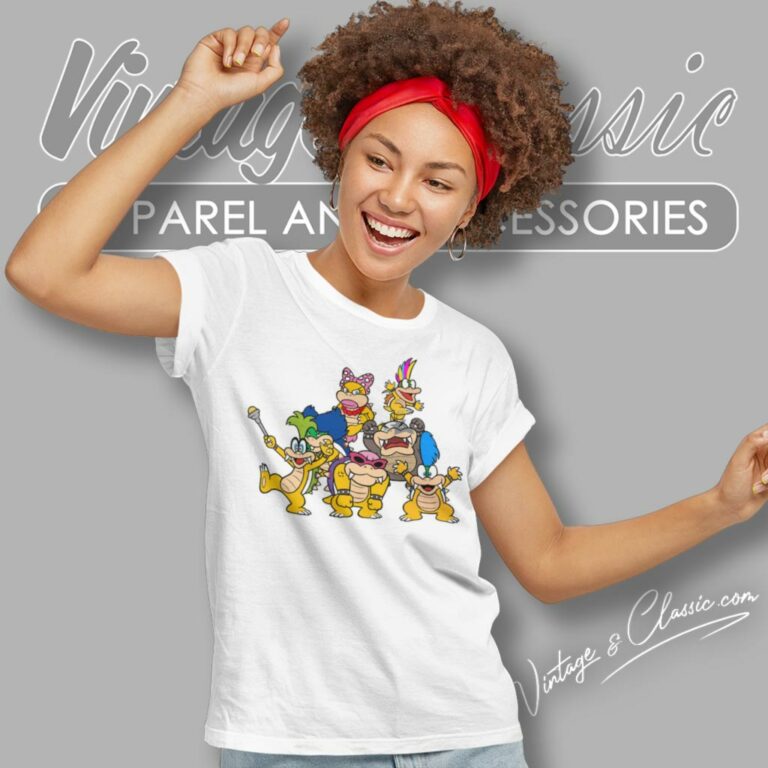 Koopalings Driver Mario Kart Women T Shirt Koopalings Driver Mario Kart Women T Shirt
