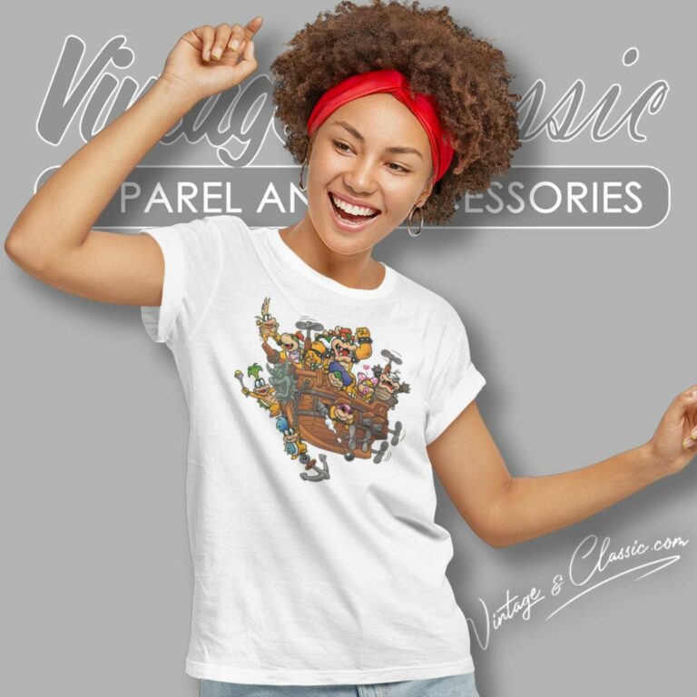 Koopalings In Super Mario World Women T Shirt Koopalings In Super Mario World Women T Shirt