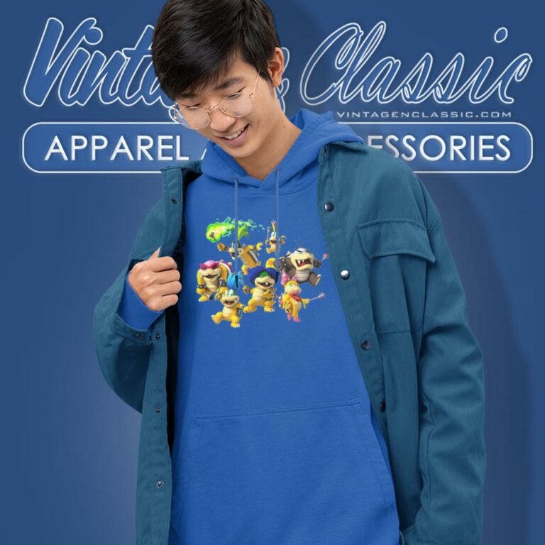 Koopalings Nintendo Super Mario Bros Hoodie Koopalings Nintendo Super Mario Bros Hoodie