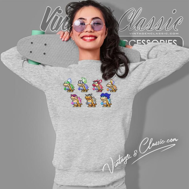 Koopalings Pixel Art Sweatshirt Koopalings Pixel Art Sweatshirt