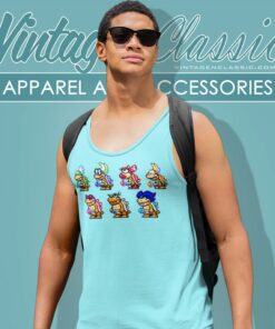 Koopalings Pixel Art Tank Top Racerback