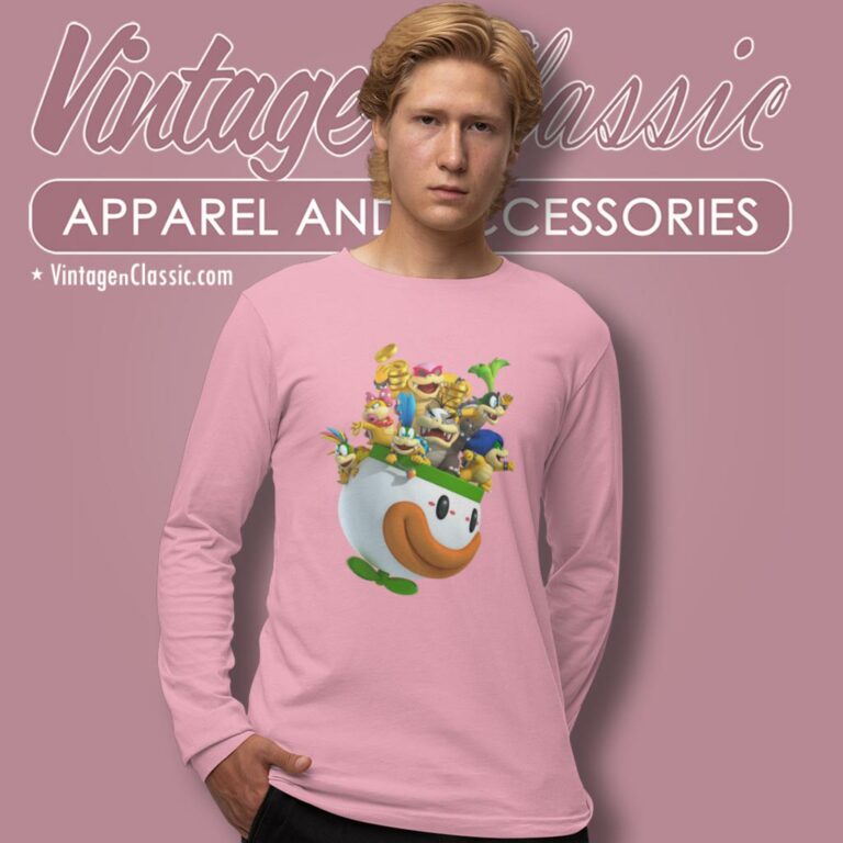 Koopalings Shirt Super Smash Bros Long Sleeve Tee Koopalings Shirt Super Smash Bros Long Sleeve Tee