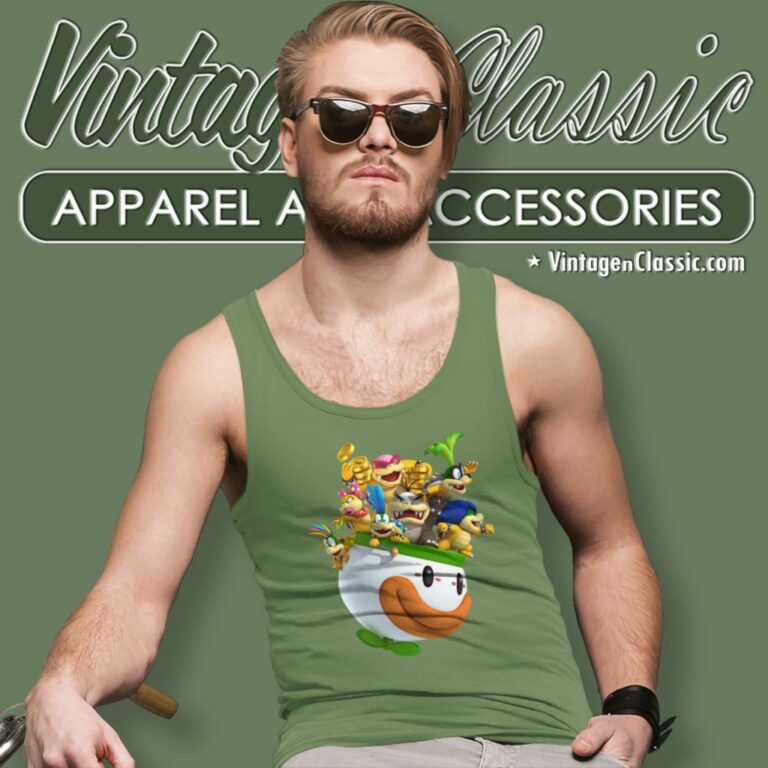 Koopalings Shirt Super Smash Bros Tank Top Racerback Koopalings Shirt Super Smash Bros Tank Top Racerback