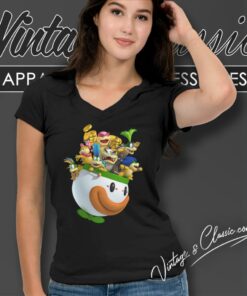 Koopalings Shirt Super Smash Bros 5 Koopalings Shirt Super Smash Bros V Neck TShirt