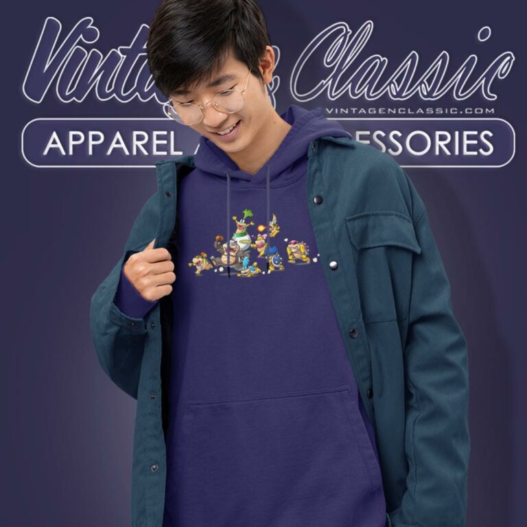 Koopalings Super Mario Bros Z Smbz Hoodie Koopalings Super Mario Bros Z Smbz Hoodie