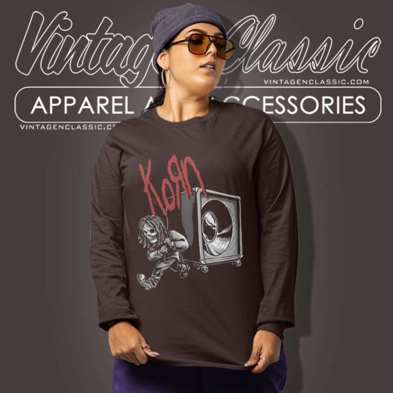 Korn California Metal Rock Band Long Sleeve Tee Korn California Metal Rock Band Long Sleeve Tee