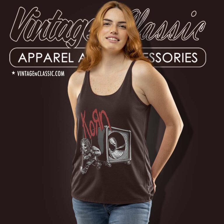 Korn California Metal Rock Band Tank Top Racerback Korn California Metal Rock Band Tank Top Racerback