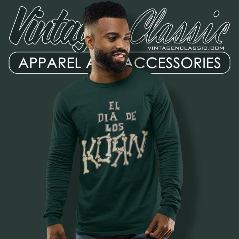 Korn El Dia De Los Long Sleeve Tee Korn El Dia De Los Long Sleeve Tee