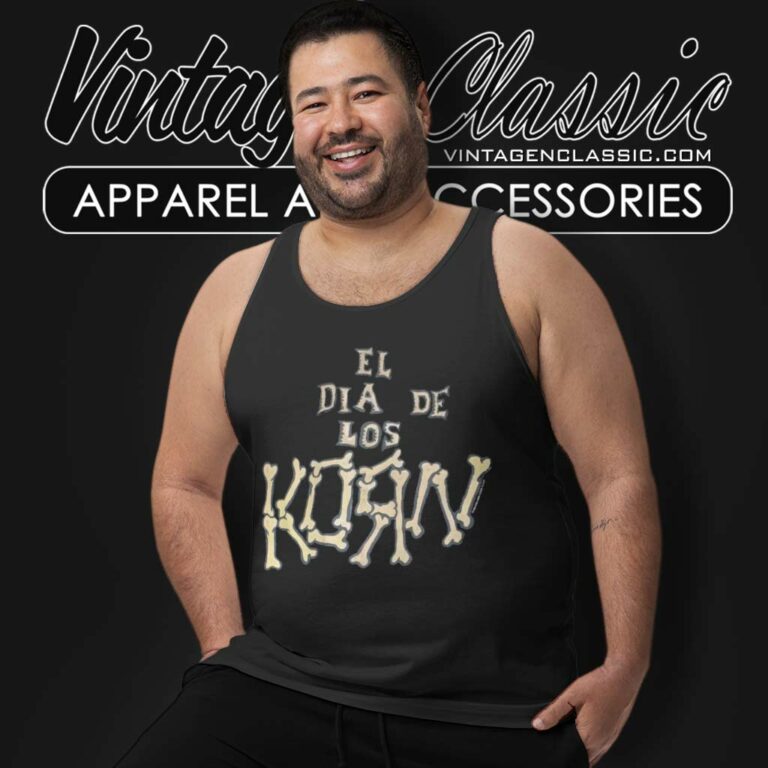 Korn El Dia De Los Tank Top Racerback Korn El Dia De Los Tank Top Racerback