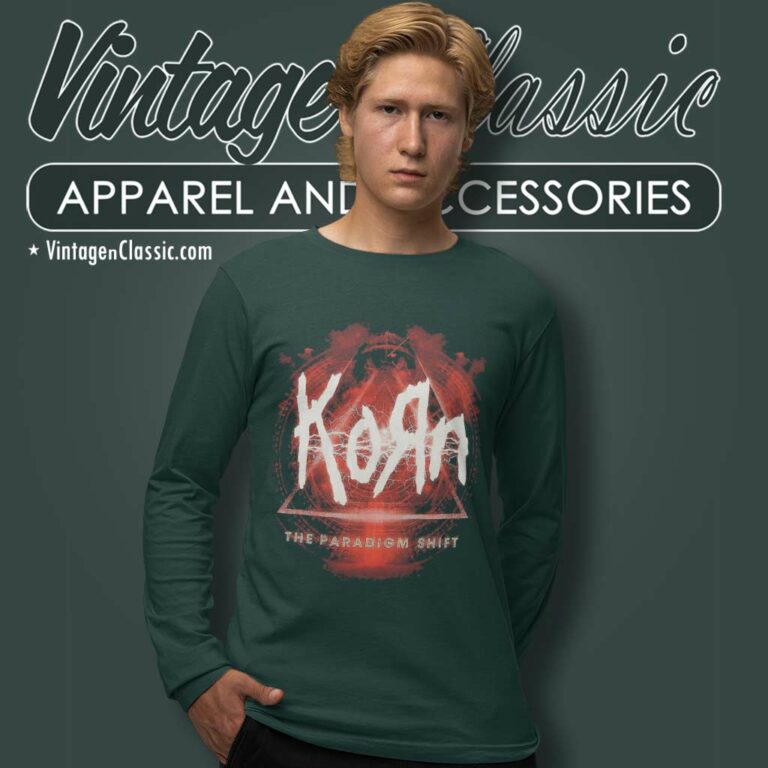 Korn Encounter 2014 Tour Long Sleeve Tee Korn Encounter 2014 Tour Long Sleeve Tee