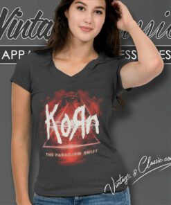 Korn Encounter 2014 Tour V Neck TShirt