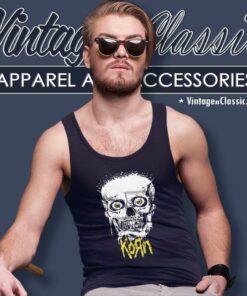 Korn Giant Skull Tank Top Racerback