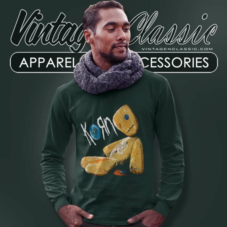 Korn Issues Album Art Long Sleeve Tee Korn Issues Album Art Long Sleeve Tee