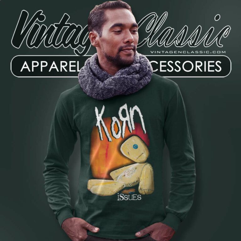 Korn Issues Album Long Sleeve Tee Korn Issues Album Long Sleeve Tee
