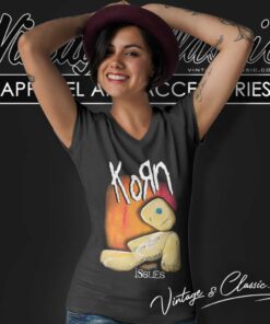 Korn Issues Album V Neck TShirt
