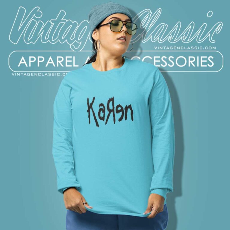 Korn Karen Logo Long Sleeve Tee Korn Karen Logo Long Sleeve Tee