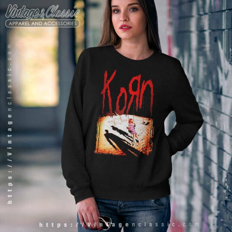 Korn Self Titled Sweatshirt Korn Self Titled Sweatshirt