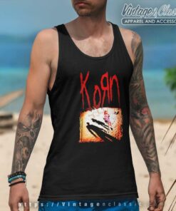 Korn Self Titled Tank Top Racerback