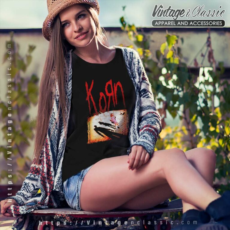 Korn Self Titled Women TShirt Korn Self Titled Women TShirt