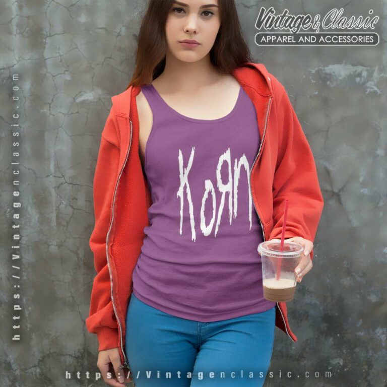 Korn Shirt 1996 Korn Life Is Peachy Tank Top Racerback Korn Shirt 1996 Korn Life Is Peachy Tank Top Racerback