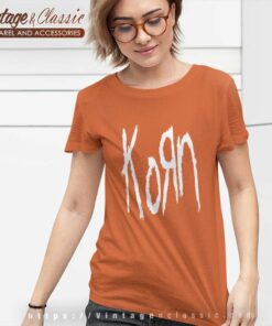 Korn Shirt 1996 Korn Life Is Peachy Women TShirt
