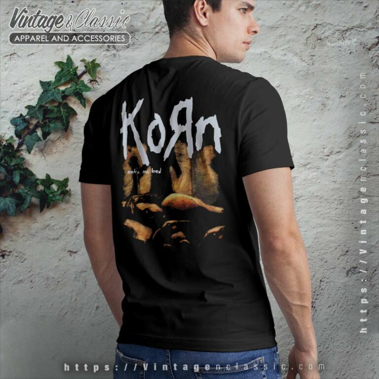 Korn Shirt 90s Korn Make Me Bad T shirt Back Side Korn Shirt 90s Korn Make Me Bad T shirt Back Side