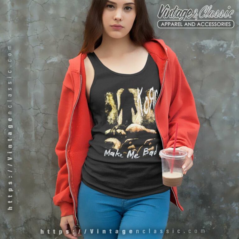 Korn Shirt 90s Korn Make Me Bad Tank Top Racerback Korn Shirt 90s Korn Make Me Bad Tank Top Racerback