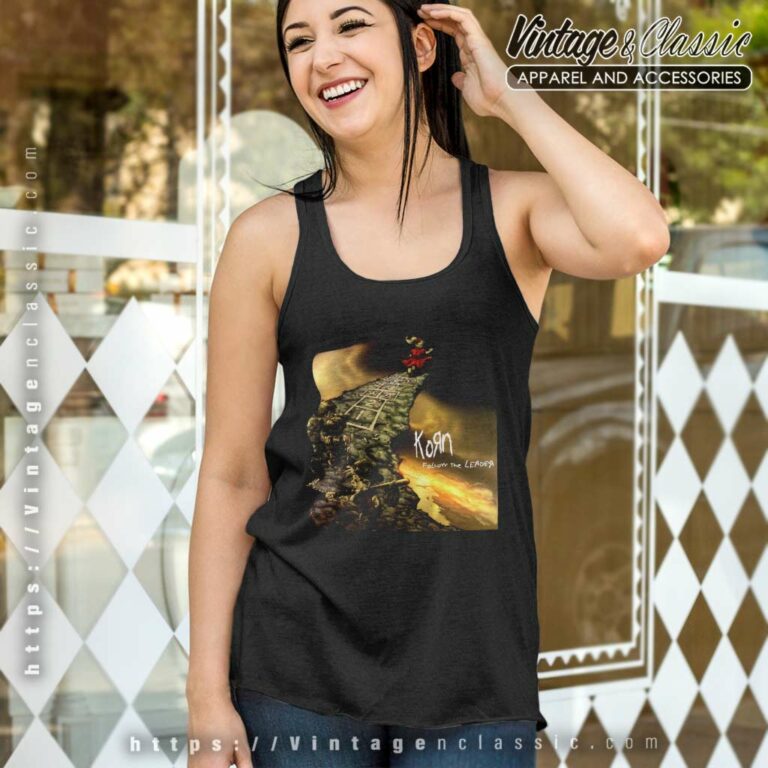 Korn Shirt Follow The Leader Tank Top Racerback Korn Shirt Follow The Leader Tank Top Racerback