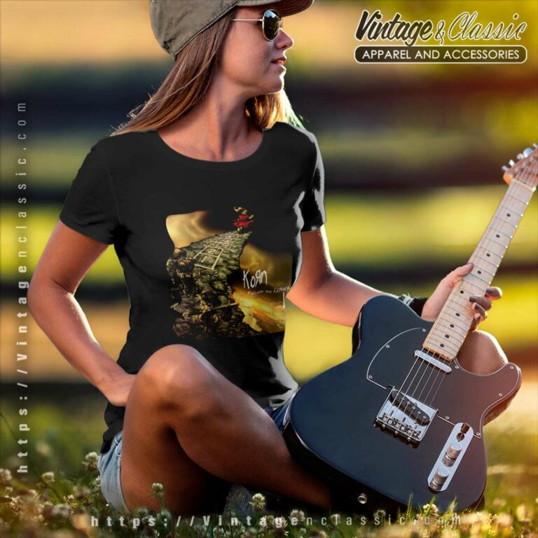 Korn Shirt Follow The Leader Women TShirt Korn Shirt Follow The Leader Women TShirt