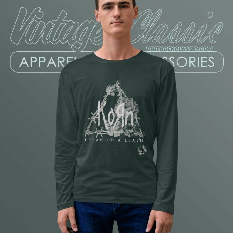 Korn Shirt Homme Sos Doll Noir Long Sleeve Tee Korn Shirt Homme Sos Doll Noir Long Sleeve Tee