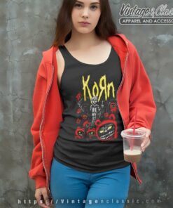 Korn Shirt Pagan Ceremony By Munk One Tank Top Racerback