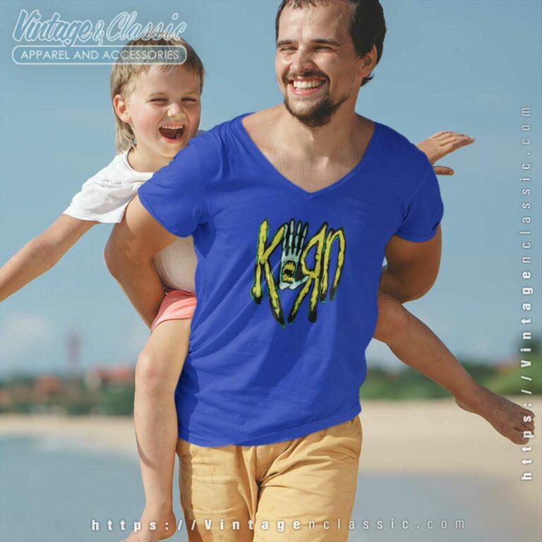 Korn Shirt Welcum 2 Baker V Neck TShirt Korn Shirt Welcum 2 Baker V Neck TShirt