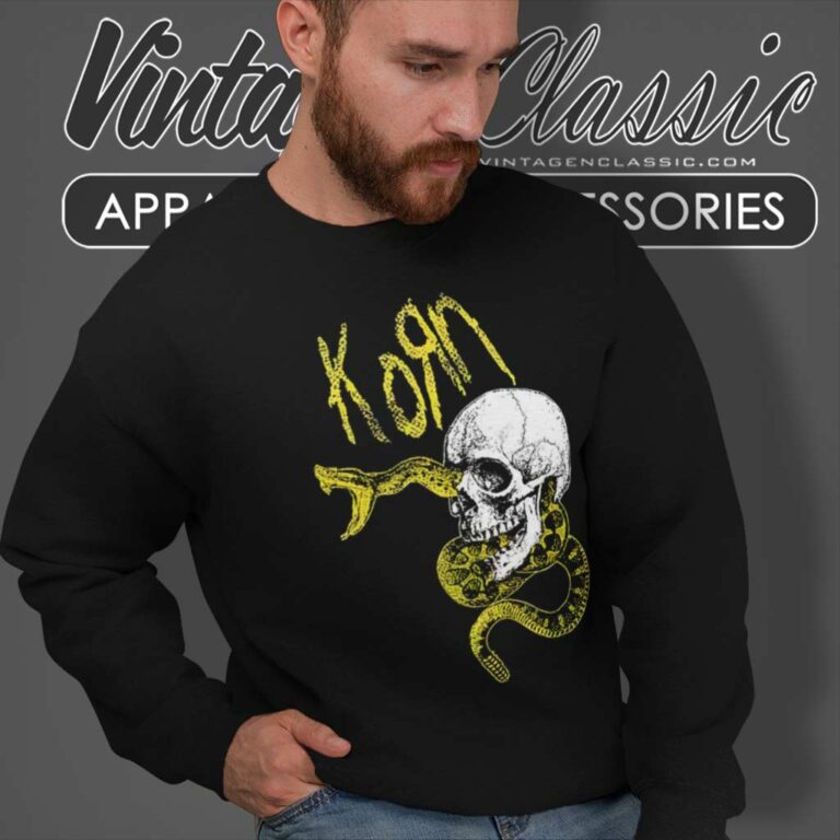 Korn Snake Skull Sweatshirt Korn Snake Skull Sweatshirt