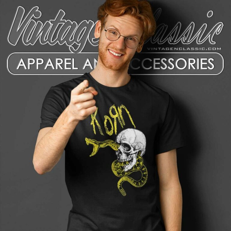 Korn Snake Skull T Shirt Korn Snake Skull T Shirt