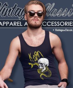 Korn Snake Skull Tank Top Racerback