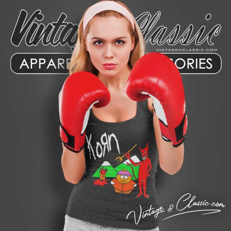 Korn South Park Custom Tank Top Racerback Korn South Park Custom Tank Top Racerback