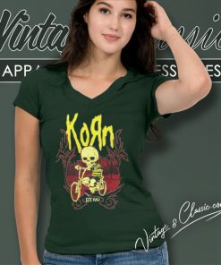Korn Still A Freak V Neck TShirt
