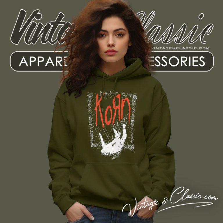 Korn The Nothing Album Hoodie Korn The Nothing Album Hoodie