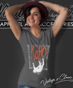 Korn The Nothing Album V Neck TShirt