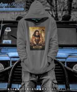 Kraven The Hunter Poster Hoodie