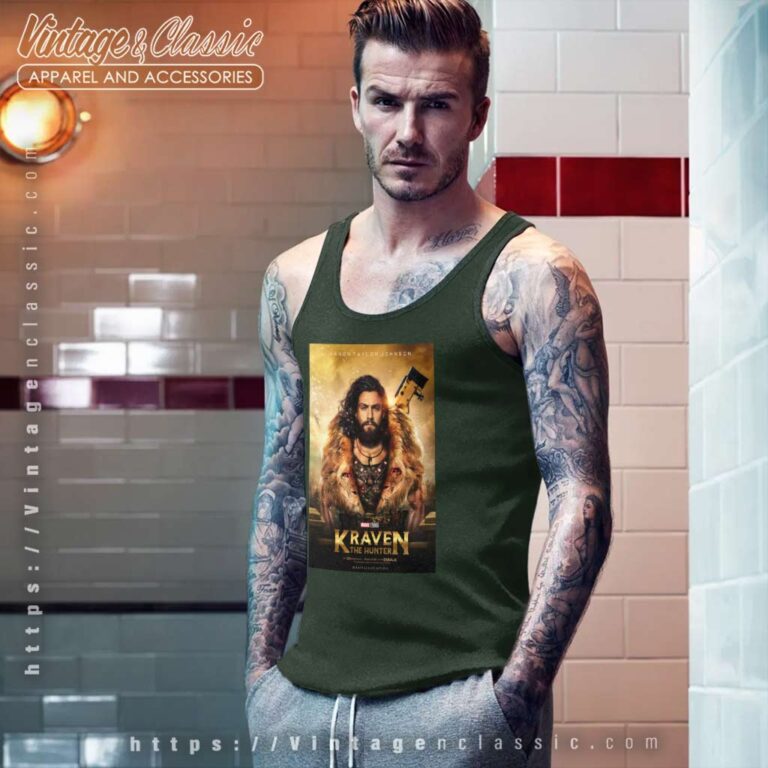 Kraven The Hunter Poster Tank Top Racerback Kraven The Hunter Poster Tank Top Racerback