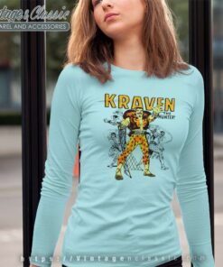 Kraven The Hunter Spider Man Marvel Comics Long Sleeve Tee