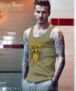 Kraven The Hunter Spider Man Marvel Comics Tank Top Racerback