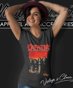 Kreator Extreme Aggression V Neck TShirt