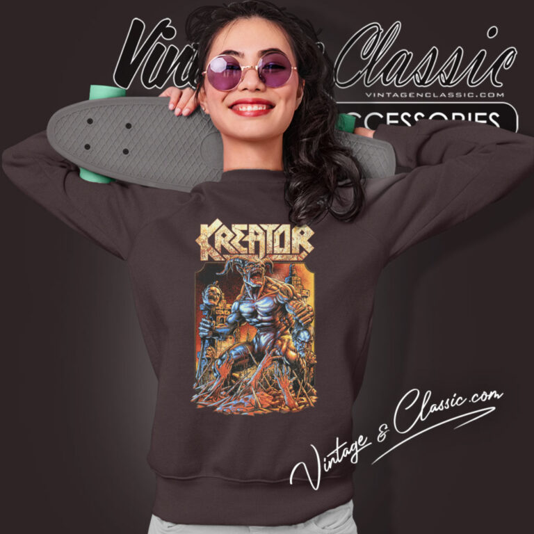 Kreator Shirt Crush The Tyrants Sweatshirt Kreator Shirt Crush The Tyrants Sweatshirt
