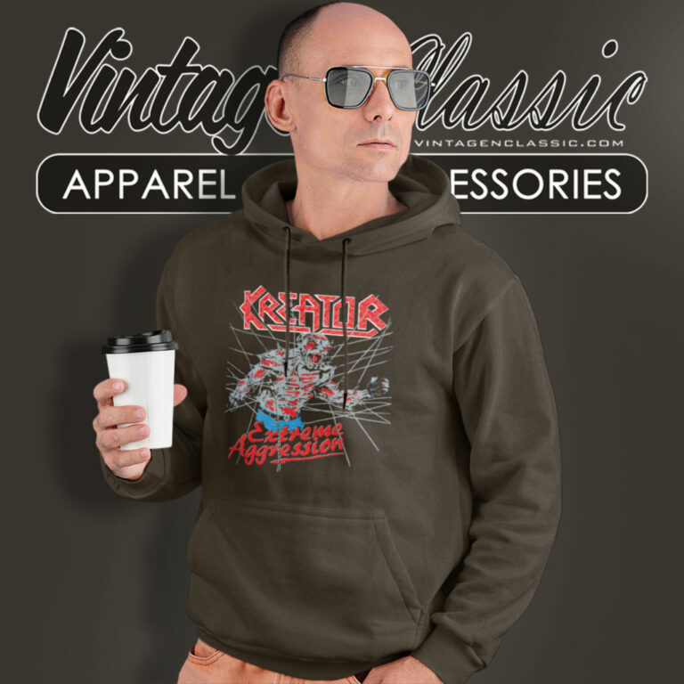 Kreator Shirt Extreme Aggression Tour Hoodie Kreator Shirt Extreme Aggression Tour Hoodie