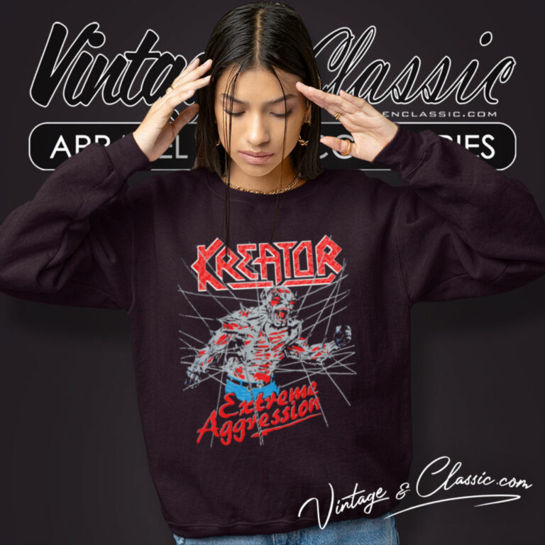Kreator Shirt Extreme Aggression Tour Sweatshirt Kreator Shirt Extreme Aggression Tour Sweatshirt